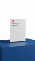 Bridging loan agreement document